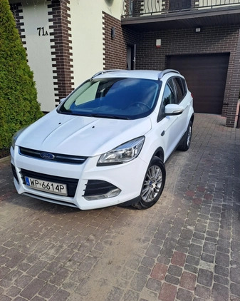 Ford Kuga cena 42900 przebieg: 269000, rok produkcji 2013 z Płock małe 232